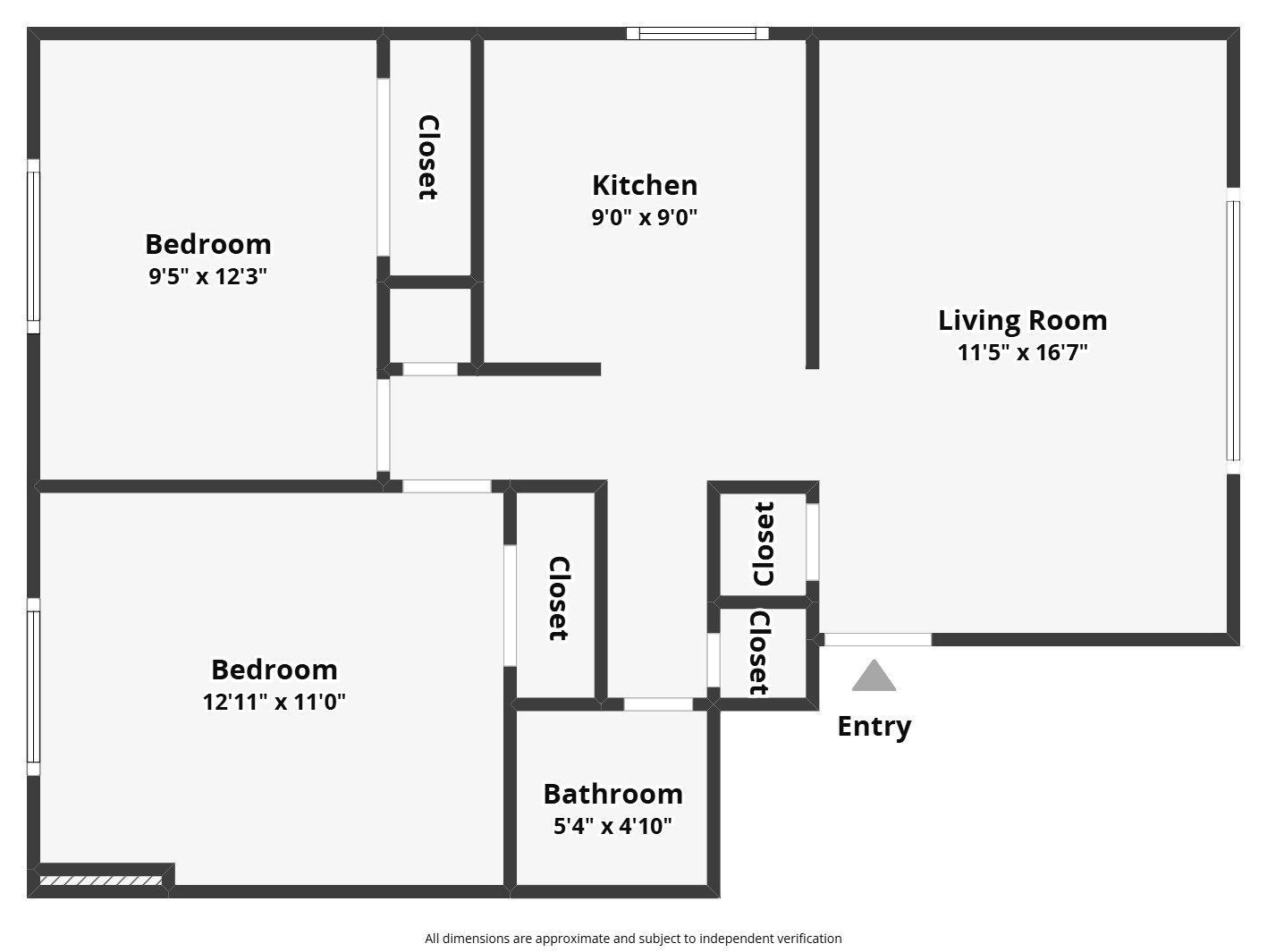 2-Bed Retreat in Englewood – Rent includes heating, water, and trash property image