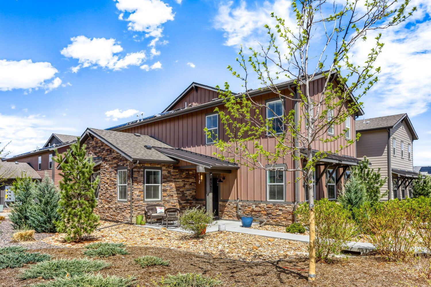 Modern 4-Bedroom Townhome for Rent in Prospect Village at Sterling Ranch property image